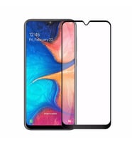 Samsung Galaxy A20S 5D Tam Kaplayan Ekran Koruyucu Kırılmaz Cam