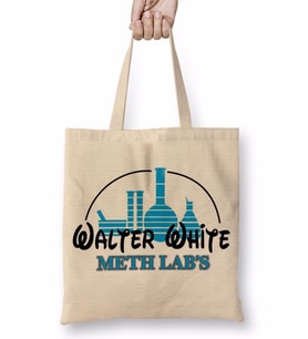 Breaking Bad Walter Labs Humor Bez Çanta Uzun Saplı