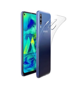 Kvy Samsung Galaxy M40 Kamera Korumalı Süper Silikon Kılıf