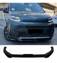Toyota Proace City Ön Lip Parlak Siyah Plastik Ön Ek Karlık 2019-2024 karlık+bodykit+ek