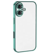 iPhone 16 Plus Kılıf Razer Lensli Silikon - Turkuaz