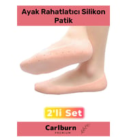 Özel Üretim Yumuşak Doku Toksik Madde İçermez Çatlama Karşıtı Ayak Rahatlatıcı Silikon Patik