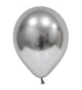 BALON KROM PARLAK 5 İNC GÜMÜŞ PK:100-