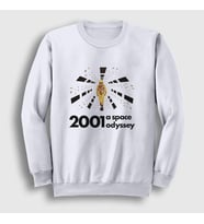 Presmono Unisex Beyaz Astronot V2 Film 2001 A Space Odyssey Sweatshirt 241551tt