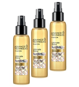 Avon Advance Techniques Parlaklık Veren Saç Bakım Spreyi 100 Ml. Üçlü Set