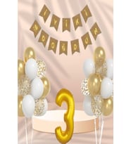 DOĞUM GÜNÜ KRAFT İYİKİ DOĞDUN BALON SETİ