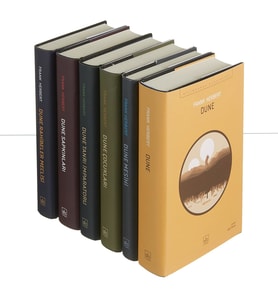 Dune Kutu Set (6 Kitap Takım) (Ciltli) (Krem)