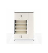 Hyperion Gardrop 11 Raflı 5 Kapaklı 132x44x195 Antrasit-Aytaşı
