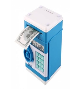 Şifreli Atm Kasa Kumbara (Beyaz)