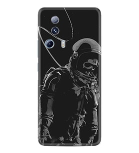 Xiaomi Mi 13 Lite Kılıf Silikon Desen Özel Seri İskelet Astronot 1613
