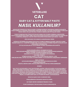 Babycat Kitten MaltePaste Tüy Yumağı Önleyici Yavru Hamile ve Emziren Kedi Malt Macunu 100 Gr