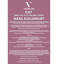 Babycat Kitten MaltePaste Tüy Yumağı Önleyici Yavru Hamile ve Emziren Kedi Malt Macunu 100 Gr