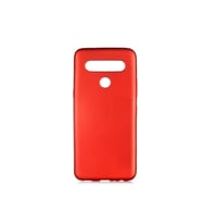 LG K61 Uyumlu Kılıf Zore Premier Silikon Kapak (Kırmızı)