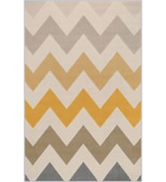 Eliana Home Baskılı, Yıkanabilir Kaymaz Taban Salon Halısı LNA1240 100x150 cm (Sarı)