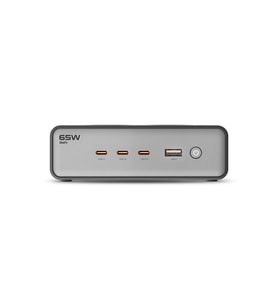 Masaüstü Priz Hızlı Şarj İstasyonu 6 in 1 2x 4000W AC, 65W 3xUSB-C, 1 USB-A, 100W Kablo (X6423)