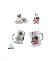 Pug Kupa Bardak Tek Adet K0376