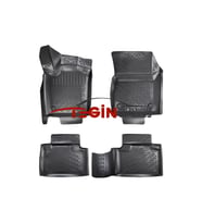 Dodge Durango 2011-2020 3D Havuzlu Paspas Siyah