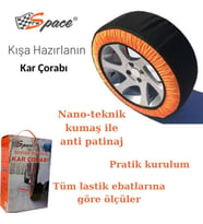 Space Kar Çorabı Anti Patinaj  (buz ve karda kaymaz) / ZICO11