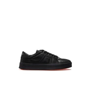 Lufian Zeus Erkek Hakiki Deri Sneaker Ayakkabı (Siyah)