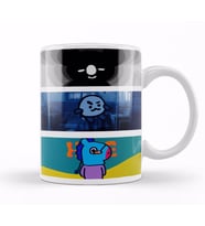 BT21 Mang Koya Shooky Hope Bts Kupa Bardak Porselen