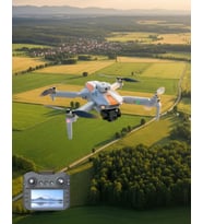 Uzun Menzilli Drone 1080P GPS Full HD Kameralı