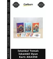 Özel Üretim Hediye Koleksiyon Hobi İstanbul Temalı İskambil Oyun Kartı