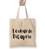 Leonardo DiCaprio Artwork Bez Çanta Uzun Saplı