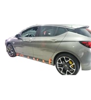 Opel Astra K 2016 Sonrası Opc Yan Marşpiyel Seti (Plastik)