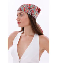 Doğu Esintisi Model Fular Bandana Şal Estascarf 70x70 Cm
