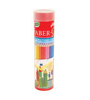 Faber 24'lü Kuru Boya Kalemi Metal Tüp