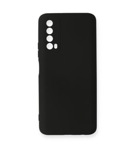 Huawei P Smart 2021 Kılıf Nano İçi Kadife Silikon - Siyah