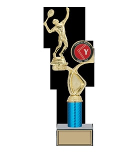 ODAK KUPA - Figürlü Kupalar - Tenis Erkek Figürlü Kupalar FG-017 C - 36 cm