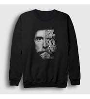 Presmono Unisex Siyah Oscuridad Burzum Sweatshirt 23933tt