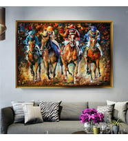 Altın Çerçeveli dekoratif tablo a809 (Gold)