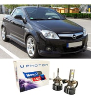 Opel Tigra Twintop Led Xenon Kısa Far Ampulü H7 Mono Yeni Seri Beyaz