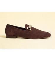 Trendyshose 06995 Taşlı Rahat Duz Babet (A.Kahve)