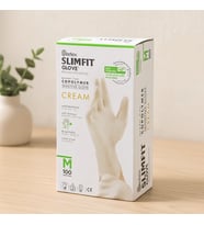 Northcity Slimfit Pudrasız Muayene Eldiven M Krem 100'lü