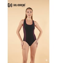 Gd Goldoremi 2550-550 Kadın Pembe Biyeli Yüzücü Mayo