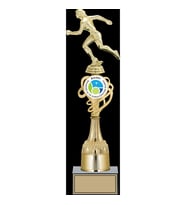 ODAK KUPA - Figürlü Kupalar - Atletizm Kadın Figürlü Kupalar FG-033 B - 41 cm