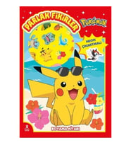 Pokemon - Parlak Fikirler Neon Çıkartmalı Boyama Kitabı