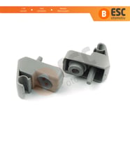 Fiat Punto Doblo Fiorino Palio Albea Siena Idea 7355399311 için Güneşlik Ayağı Açık Gri