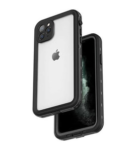 iPhone 12 Pro Kılıf 1-1 Ultra Koruma Su Geçirmez Anti Virüs Kılıf (Siyah)