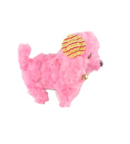Oyuncak Pelüş Köpek Sevimli Köpek Sesli Hareketli Pembe