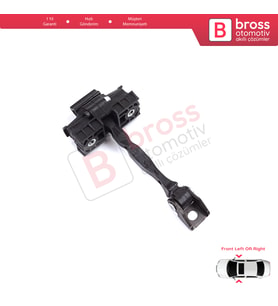 Seat Toledo MK4 KG Skoda Rapid 2012-2019 5JA837249E İçin Ön Sağ veya Sol Kapı Gergisi