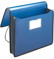 Poly Premium Genişletilebilir Dosya Cüzdanı, 12,7 cm Genişletme, Harf Boyutu, Lacivert (71503)