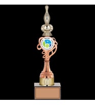 ODAK KUPA - Figürlü Kupalar - Bowling / Labut Figürlü Kupalar FG-036 C - 34 cm