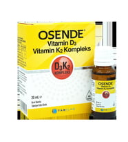 Osende Vitamin D3 K2 Complex Takviye Edici Gıda 20 ml