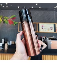 500ml Yıldızlı Termal Şişe Ekran Sıcaklık Kupa Paslanmaz Çelik Gıda Termos (33)