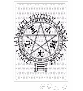 Hellsing Alucard Puzzle 240 Parça Yapboz