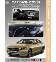 HYUNDAI GENESIS BH KASA (2008-2014) Torpido Örtüsü Ön Panel Halı Torpido Koruma Tam Uyum